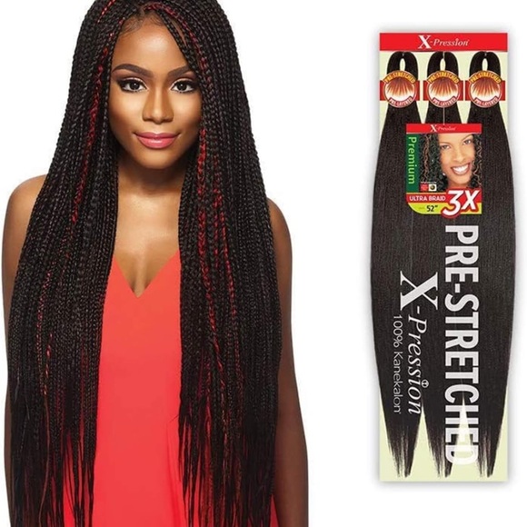 Outre Braids X-Pression Kanekaion 3X Pre Stretched Braid 42" (5-Pack, 33) - Picture 3 of 5